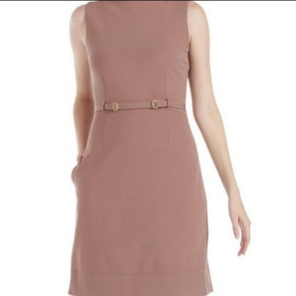 Diane Von Furstenberg | Blush Mauve Holly Dress - Picture 2 of 6